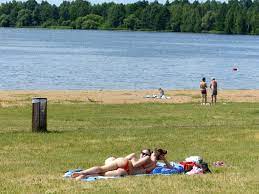 Ein wochenende am minsker meer im binnenland belarus. Belarus