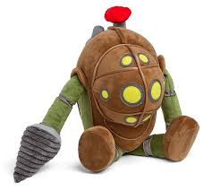 Bioshock 2 Big Daddy Plush Doll Bioshock Big Daddy 17in Plush Big Daddy Plush Think Geek