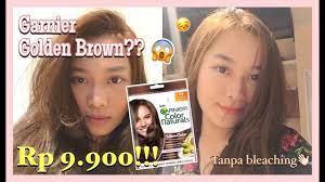 Dari kelima warna cat rambut garnier yang berwarna terang ini yang akan aku review cat rambutnya adalah yang berwarna golden brown. Caramel Semir Garnier Golden Brown Novocom Top