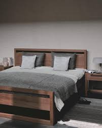 Calm And Serene Bedroom Solid Timber Bedroom Furniture In 2020 Bed Frame Furniture Bedroom Furniture