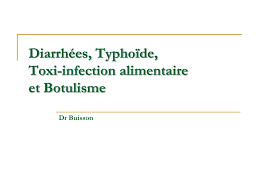 On connaît sept types de botulisme mais seuls quatre d'entre eux (les types a, b, e et rarement f) sont pathogènes pour l'homme. Ppt Diarrhees Typhoide Toxi Infection Alimentaire Et Botulisme Powerpoint Presentation Id 953565