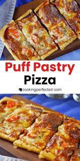 Easy Puff Pastry Pizza Recipe Puff Pastry Recipes Dinner Puff Pastry Recipes Easy Puff Pastry