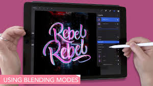 If you wanted to use a circle. How To Use Blending Modes In Procreate Ipad Calligraphy