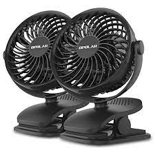 Opolar Rechargeable Clip On Fan Usb Or Battery Operated Small Fan With 4 Speeds 360 Degree Rotation Quiet Desk Fan Powerful Small Fan Portable Fan Desk Fan