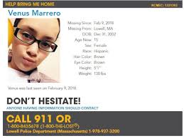 Faces of the missing: National Center for Missing and Exploited Children  cases involving Massachusetts children and teens