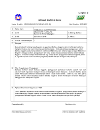 Borang sinopsis buku nama sekolah : Doc Sinopsis Buku Tamilselvi Olakanathan Academia Edu