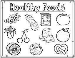 Eating a healthy snack before grocery shopping makes you more likely to buy healthy food at the store. Dual Language Healthy Foods Coloring Sheets Activities For Kindergarten
