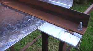 Homemade Bending Tool Sheet Metal Brake 1 Comp Metal Bending Sheet Metal Brake Aluminum Sheet Metal