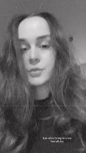 hair after being in a top bun all day