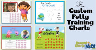 Free Potty Training Chart Printables Customize Online