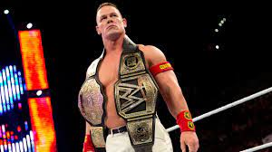 Who did john cena lose the belt? John Cena S 16 World Championship Victories Wwe Milestones Youtube