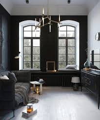 2 Apartments Under 30 Square Metre One Light One Dark Dark Living Rooms House Interior Interior