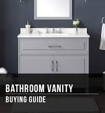 Rectangular sinks have a more contemporary look that works well in both a kitchen and a bathroom. Bathroom Vanity Buying Guide At Menards