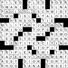 0722 20 Ny Times Crossword 22 Jul 20 Wednesday Nyxcrossword Com