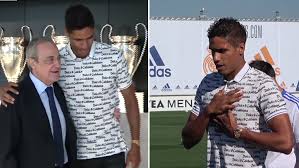 6 hours ago · raphael varane received an outstanding reception as manchester united's new signing was paraded in front of a packed old trafford before their premier league opener against rivals leeds. Real Madrid News Varane Bids Farewell In Tears His Speech And Florentino Perez S Hug Marca
