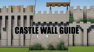 Check spelling or type a new query. Castle Wall Guide 5 Designs Minecraft Youtube