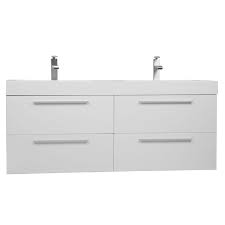 buy 54 inch modern double sink vanity