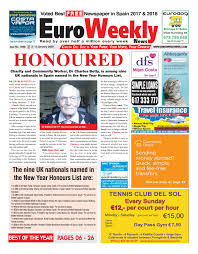 Total number of members who have this title in their: Euro Weekly News Costa Del Sol 2 8 January 2020 Issue 1800 By Euro Weekly News Media S A Issuu
