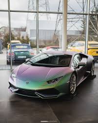 This lamborghini huracan sto is probably the most extreme huracan ever built for the road. Lamborghini Huracan 610 4 With Custom One Off Paint Harlequin Silver To Green Matt Carporn