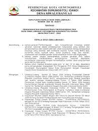 Program kerja tahunan pokja iv pdf. Contoh Sk Pkk Pdf