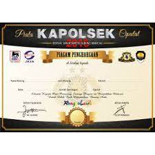 0858 8363 8190, 0812 8287 6296 em@il : Jual Sertifikat Piagam Kota Tangerang Selatan Gilby Adv Tokopedia
