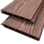 Golden Oak 3D Embossed Composite Fence Board - 1.85M