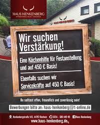 Öffnet in 8 h 28 min. Haus Henkenberg Startseite Bochum Speisekarte Preise Restaurant Bewertungen Facebook
