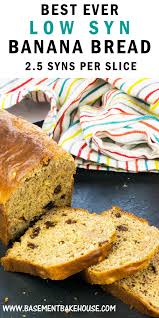 Best Ever Low Syn Banana Bread Recipe Slimming World Banana Cake Slimming World Desserts Puddings Slimming World Desserts