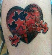 Marketplace tattoo puzzle heart 18319 createmytattoo com. Tattoos On Pinterest Puzzle Piece Tattoo Pieces Tattoo Heart Puzzle Piece Tattoo