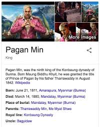 Pagan Min Was Real Far Cry 4 Far Cry 4 Crying Pagan