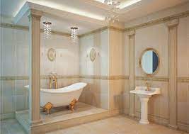 Idea Come Arredare Bagno Piccolo Stile Classico Con Colonne Greche Lampadari A Sospensione Di Cristallo Bagno Arredamento Bagno Arredamento