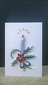 Handmade Quilling Greeting Card Christmas Card Greeting Card With A Candle Paper Quilling Cards Quilling Designs Paper Quilling Designs