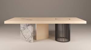 Intersection Table Bytissilent Furniture Dining Table Wood Table Design Dining Table Marble