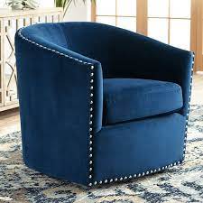 Fullerton Navy Blue Swivel Accent Chair 58w22 Lamps Plus Blue Chairs Living Room Swivel Chair Living Room Accent Chairs