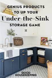 Kitchen sink storage can be messy. 11 Genius Under The Sink Storage Ideas Best Sink Organizers