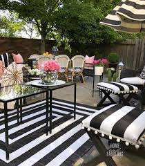 I Hope You All Have A Wonderful Day If You Want To See More Of My Patio Soon It Will Be Up On Patio Inspiration White Outdoor Furniture Black Patio Furniture