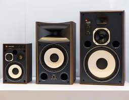 We Brought A Range Of Jbl Studio Monitors To Ces2018 Which Speaker Would You Choose And What Tracks Would You Lis Vintage Speakers Hifi Audio Studio Monitors