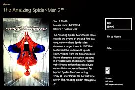 The amazing spider man 2 is developed beenox and presented by activision. The Amazing Spider Man 2 Is Available For Xbox One After All Time