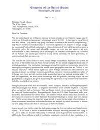 Read sample letters, or send a form letter. Letter To President Obama From Congressman Encouraging Fracking