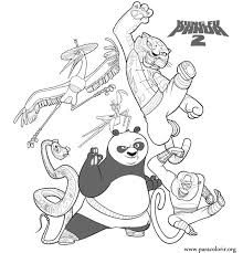Color kung fu panda 3 and many other coloring pages in the category action heroes at coloringpages24.com. Kung Fu Panda 3 Coloring Pages Coloring Home