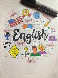 Portada De English Portada De Cuaderno De Ciencias Portada De Cuaderno De Dibujos Cuadernos De Dibujo