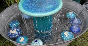 Brunnensaulen Keramikbrunnen Brunnen Garten Brunnen Topferarbeiten
