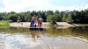 faciliteiten op molecaten park het landschap in wateren landschap park camping