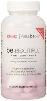 Gnc Be Beautiful Hair Skin Nails 60 Caplets Dietary Supplement For Women Dieting Store Vitamins For Hair Growth Hair Skin Nails Supplements For Women