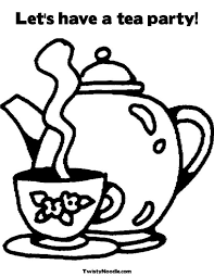 Pics for teacup coloring page uidaho rha pinterest. Tea Cup Coloring Page Coloring Home