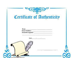 Maybe you would like to learn more about one of these? 10 Certificate Of Authenticity Templates Word Excel Pdf Formats