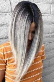 Black And Grey Ombre Hair Bob 15 Grey Ombre Hair Ideas For 2019 Long Bob Haircuts Grey Ombre Hair Bobs Haircuts