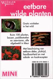 Book Eetbare Wilde Planten Achterkant Bessen Planten