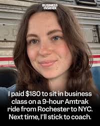 I compared business class and coach