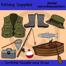 My Clip Art Image Of Fish Clip Art Fishing Supplies